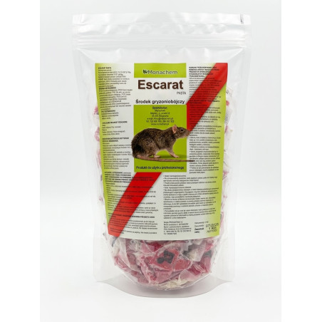 Trucizna   pasta saszetki  500g czerwona